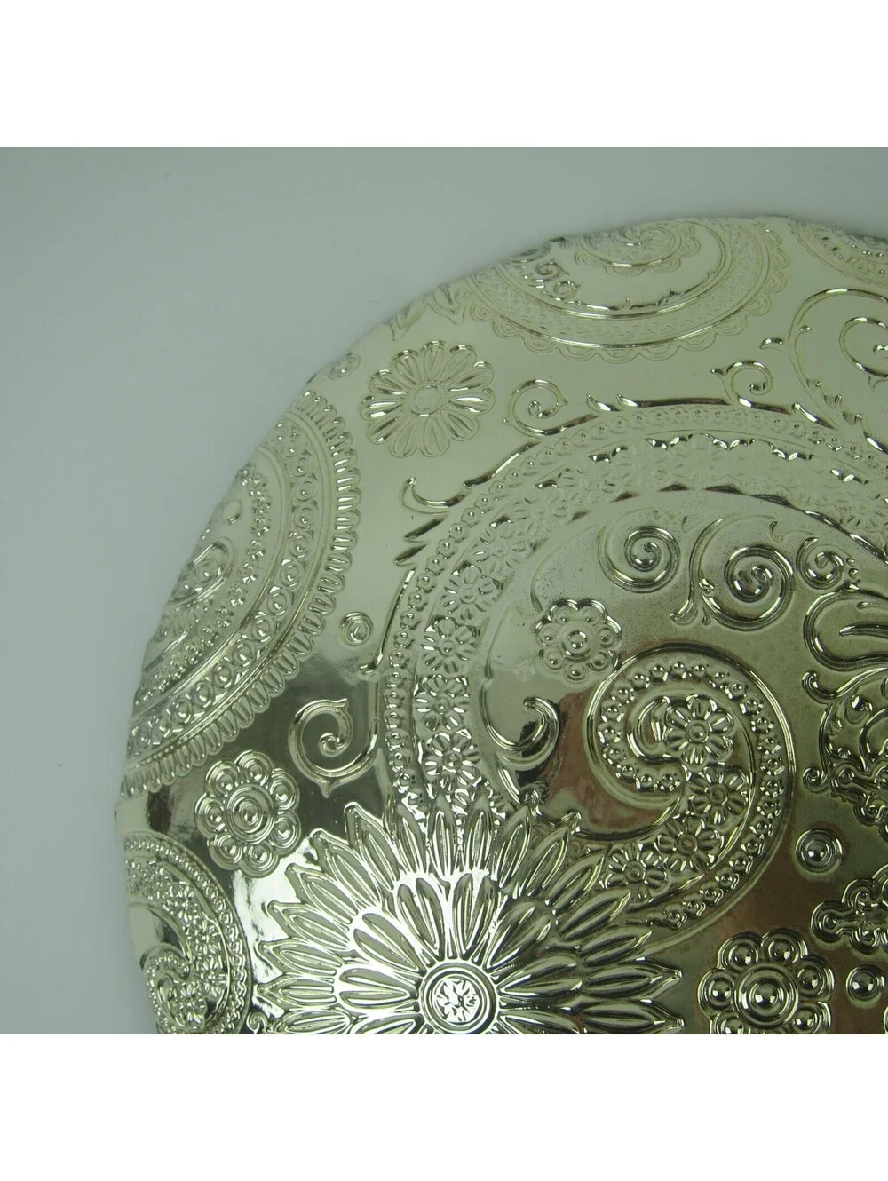 Vintage Decorative Glass Serving Bowl 13
